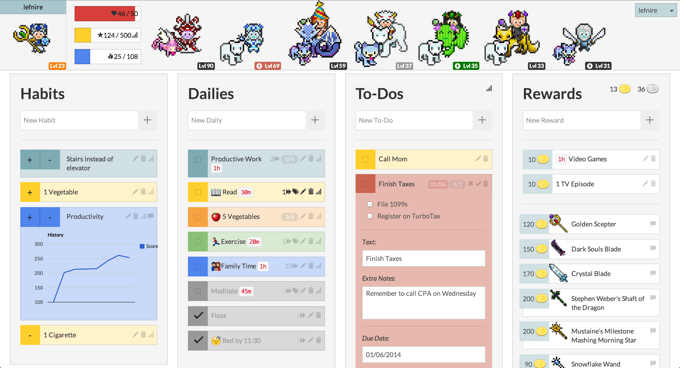 habitica tool